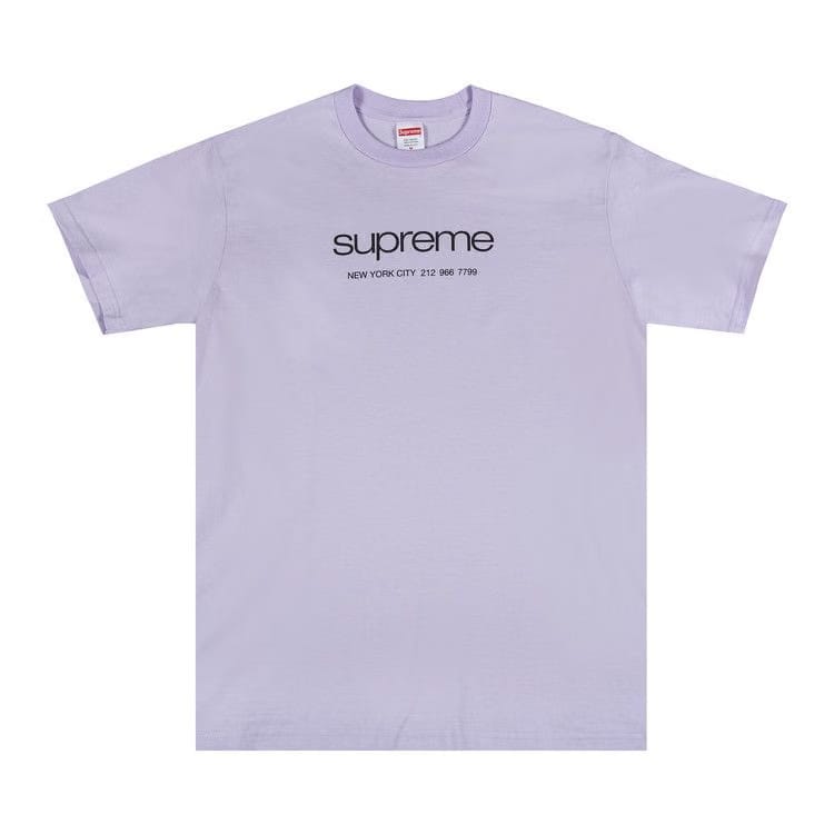 Supreme Shop T-Shirt Light Purple