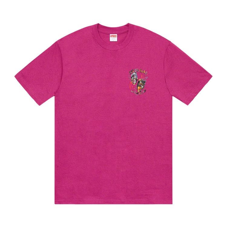 Supreme Laugh Now T-Shirt Magenta