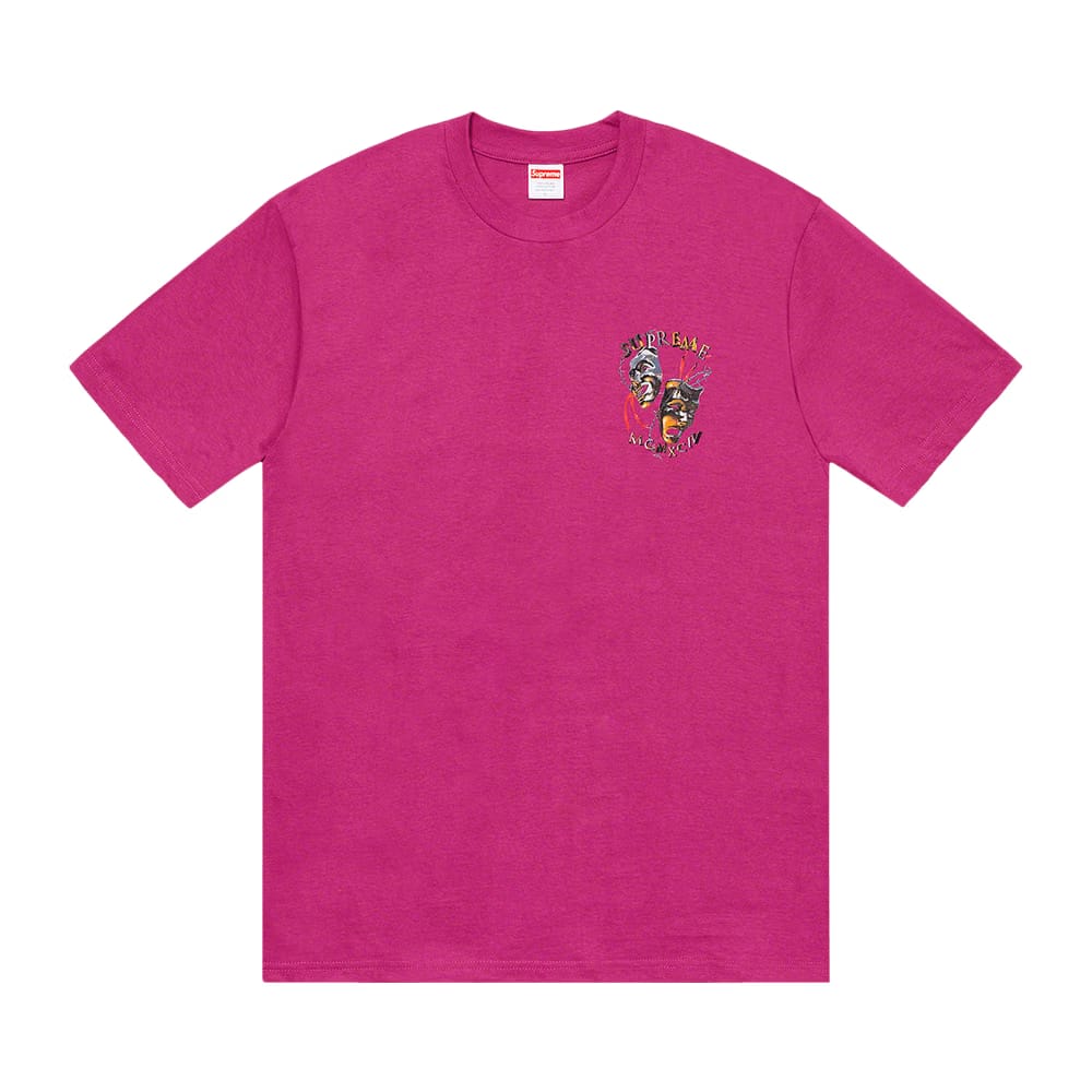 Supreme Laugh Now T-Shirt Magenta