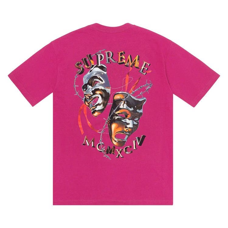 Supreme Laugh Now T-Shirt Magenta