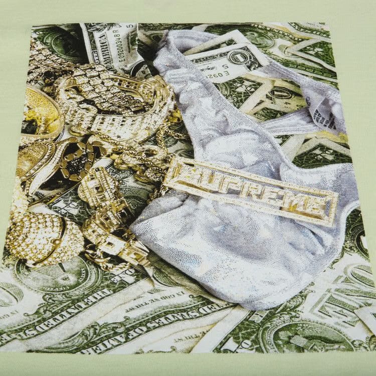 Supreme Bling T-Shirt Pale Mint