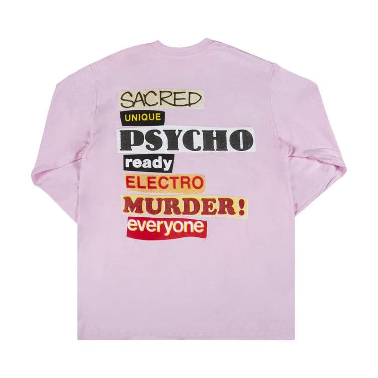 Supreme Sacred Unique Long-Sleeve T-Shirt Light Pink