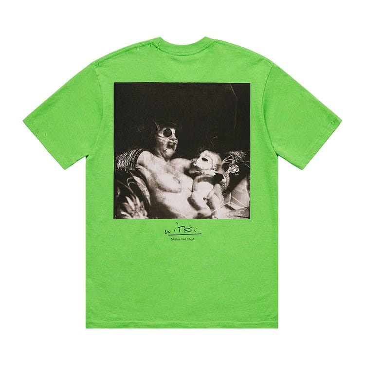 Supreme x Joel-Peter Witkin Mother And Child T-Shirt Green