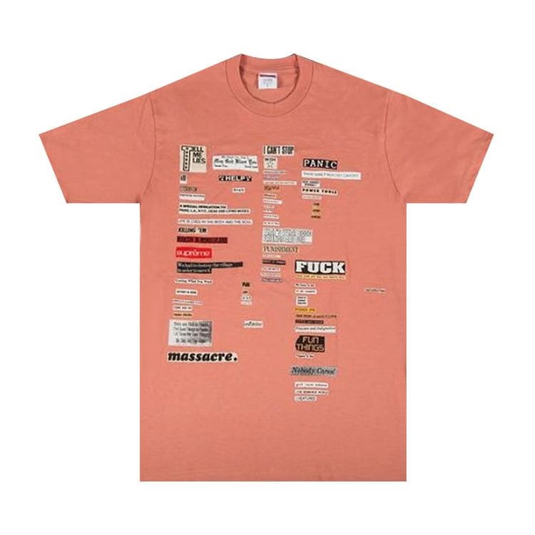 Supreme Cutouts T-Shirt Terra Cotta