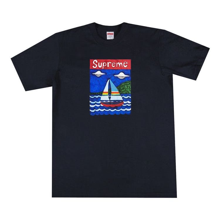 Supreme Sailboat T-Shirt Navy