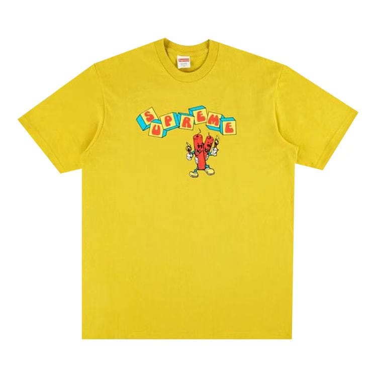 Supreme Dynamite T-Shirt Acid Yellow