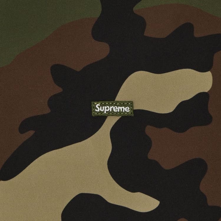Supreme WINDSTOPPER Zip Up Hoodie Woodland Camo