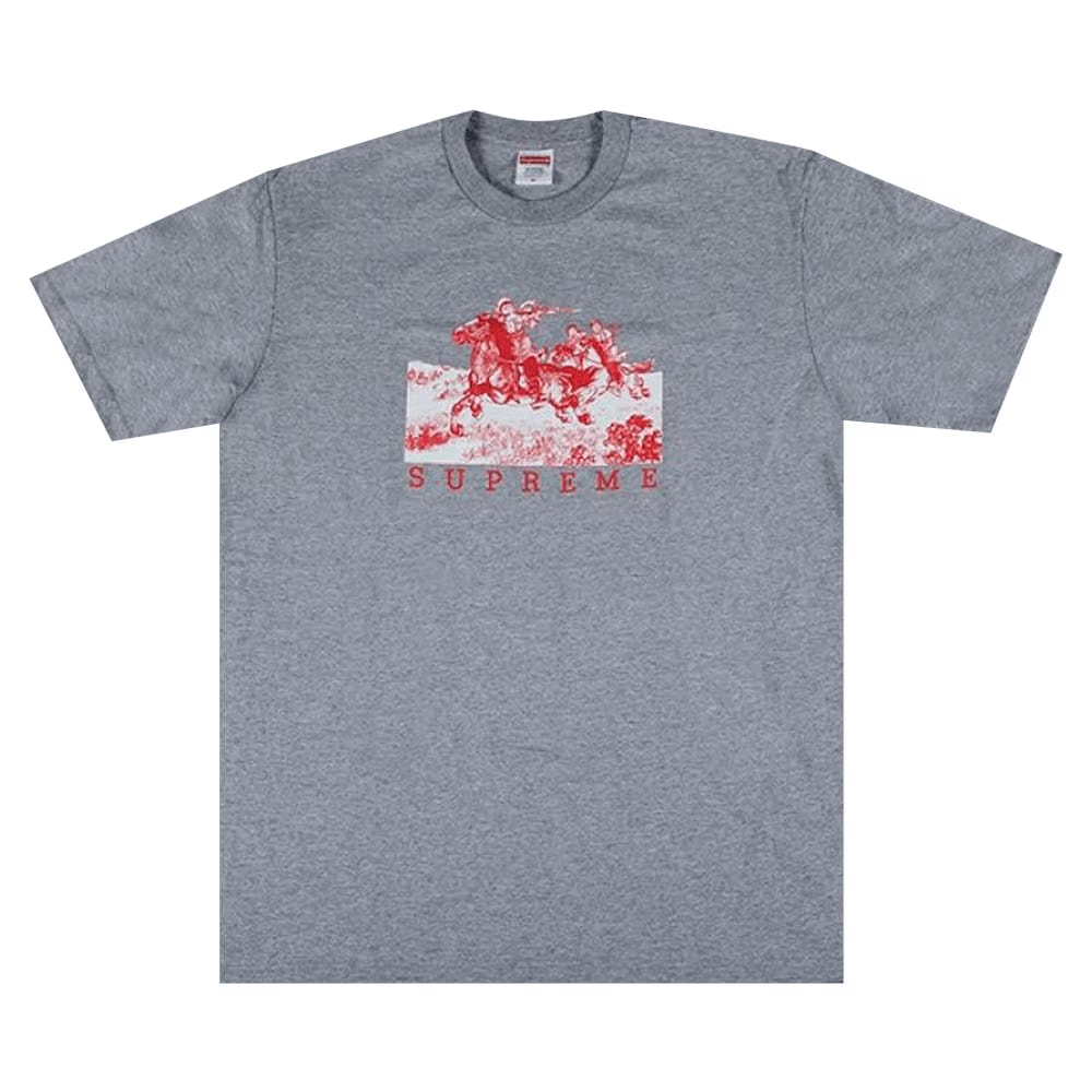 Supreme Riders T-Shirt Heather Grey