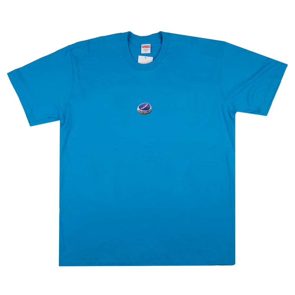 Supreme Bottle Cap T-Shirt Bright Blue