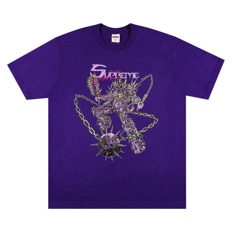 Supreme Spikes T-Shirt Purple