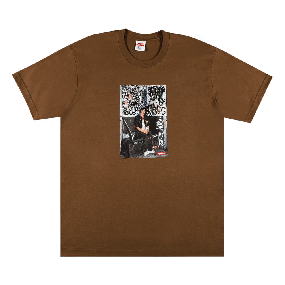 Supreme x Lady Pink T-Shirt Brown