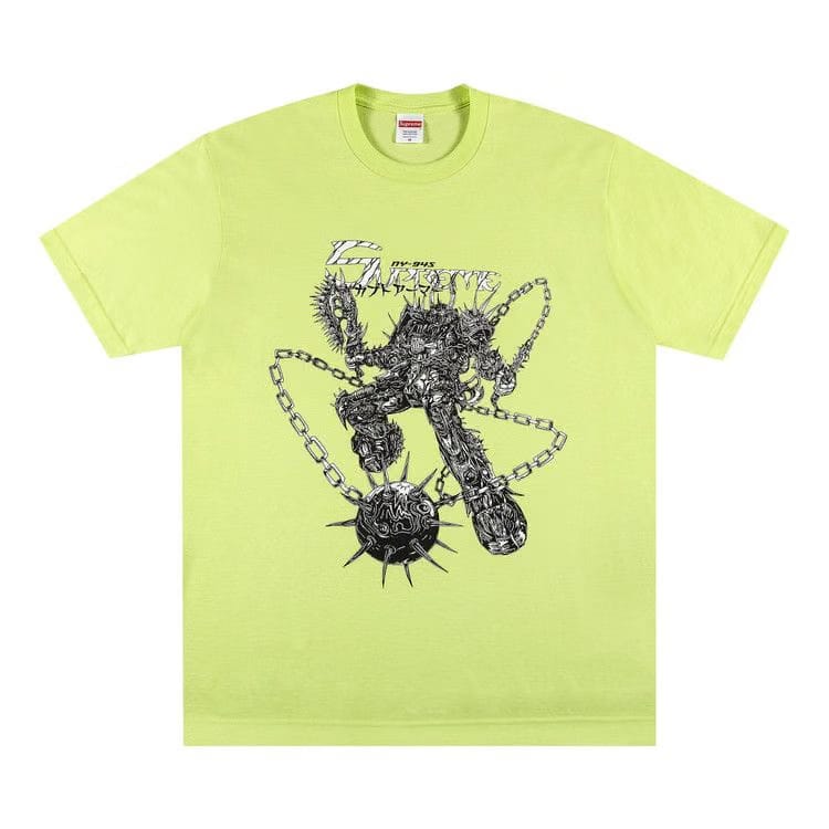 Supreme Spikes T-Shirt Neon Green