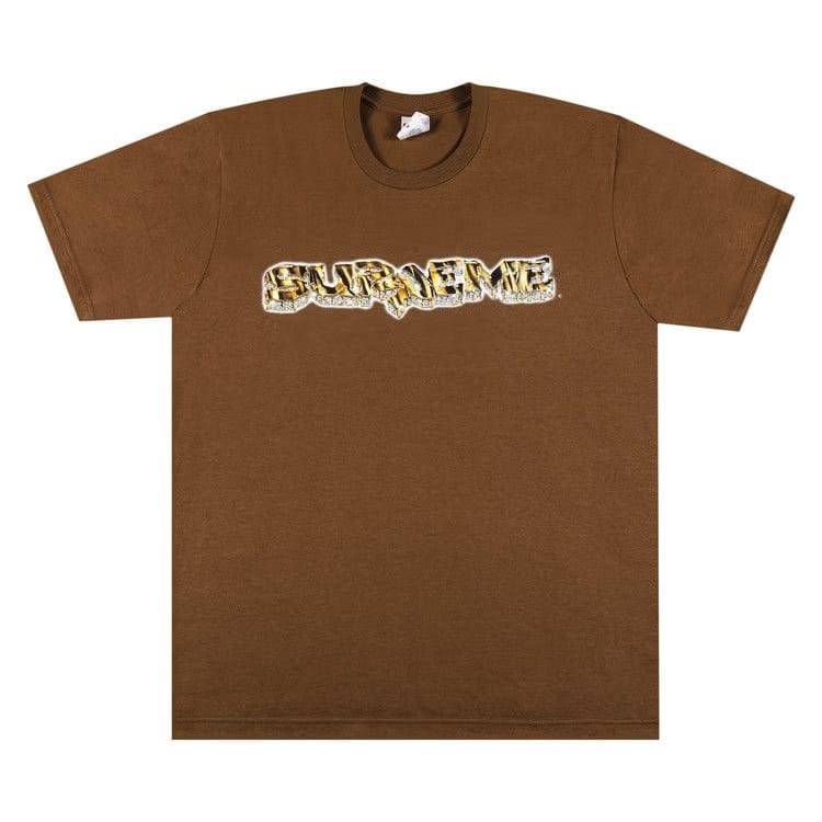 Supreme Diamond T-Shirt Brown