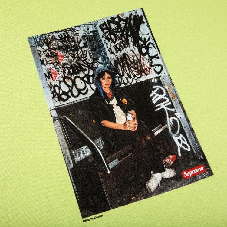 Supreme x Lady Pink T-Shirt Neon Green