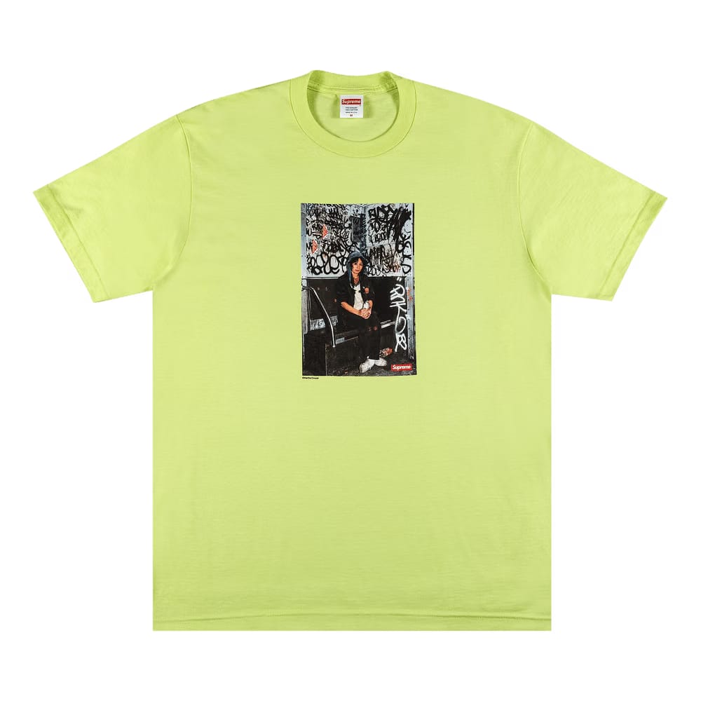 Supreme x Lady Pink T-Shirt Neon Green