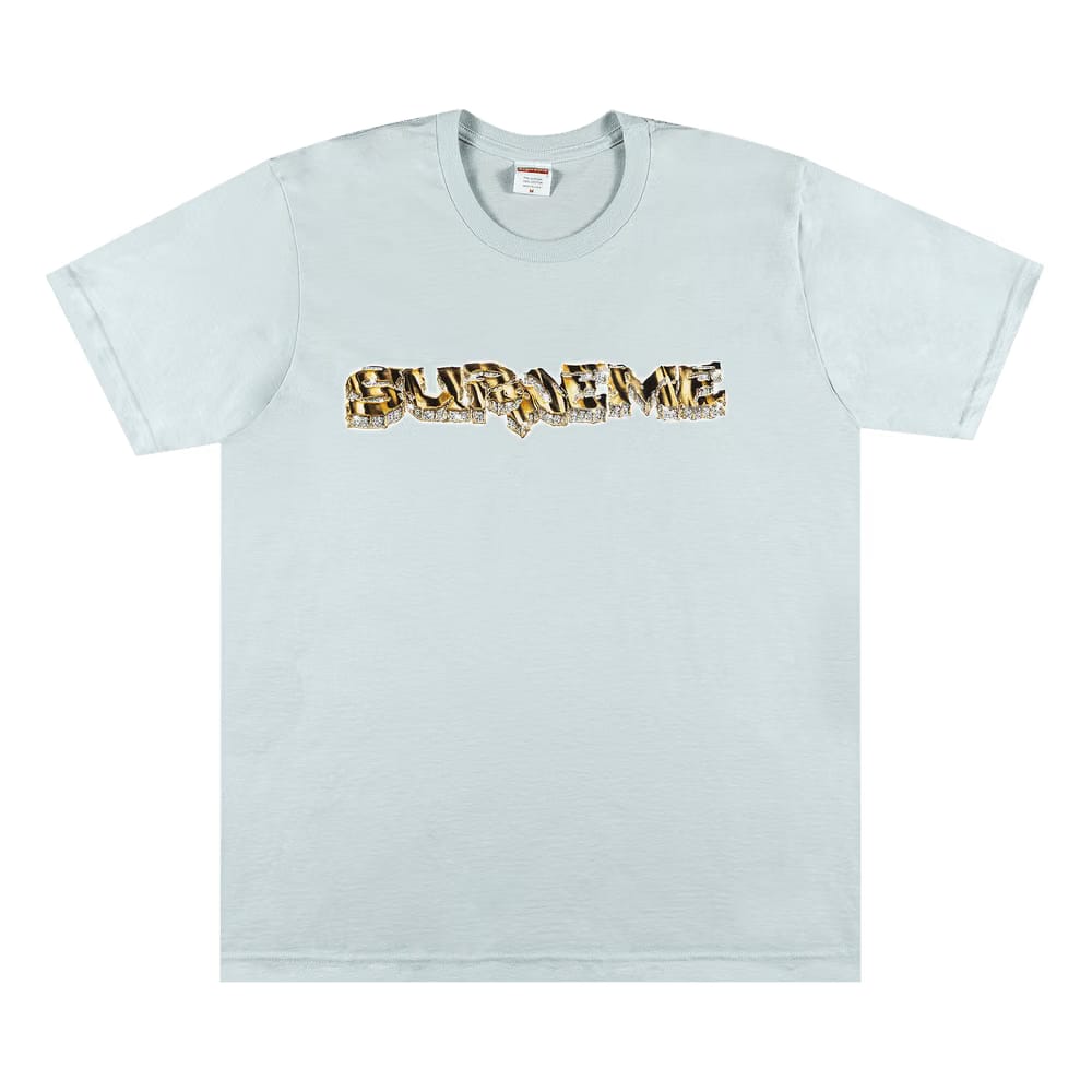 Supreme Diamond T-Shirt Pale Blue