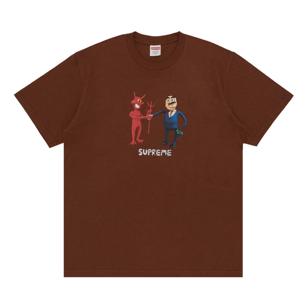Supreme Business T-Shirt Brown