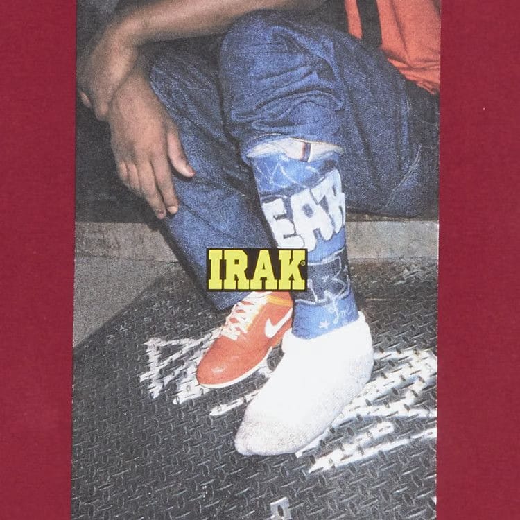 Supreme x IRAK Cast T-Shirt Cardinal