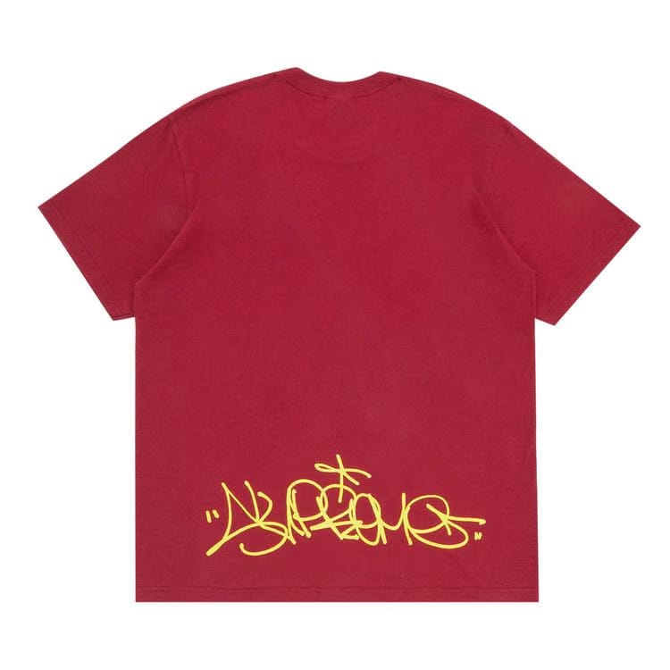 Supreme x IRAK Cast T-Shirt Cardinal