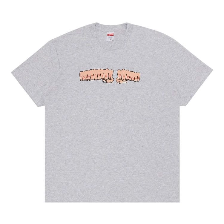 Supreme x Toy Machine Fist T-Shirt Ash Grey