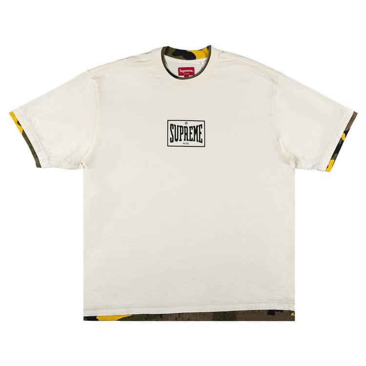 Supreme Layered Shorts-Sleeve Top Natural