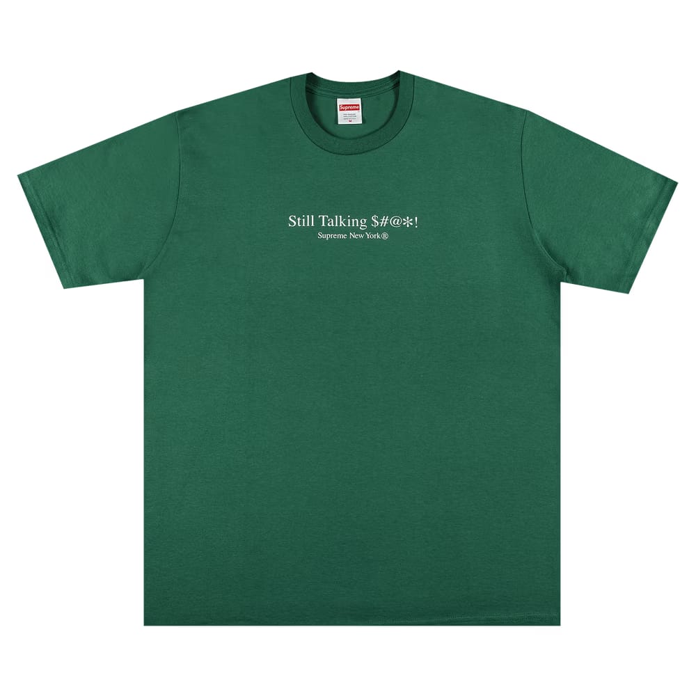 Supreme Still Talking T-Shirt Light Pine