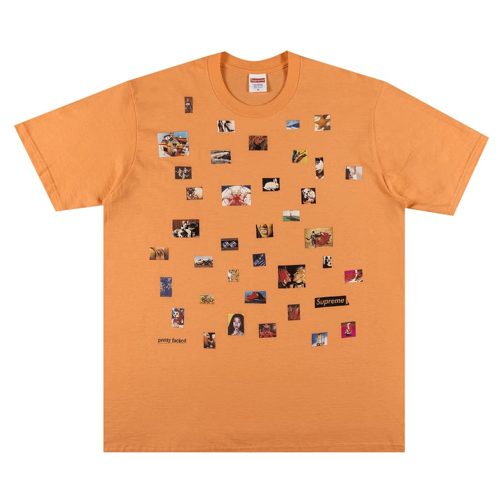 Supreme Pretty Fucked T-Shirt Peach