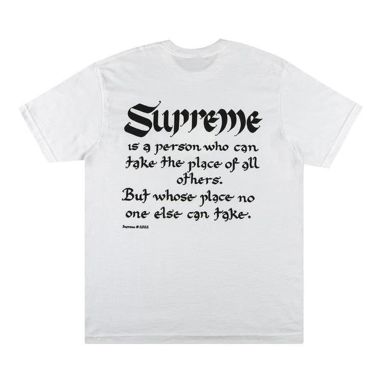 Supreme Person T-Shirt White