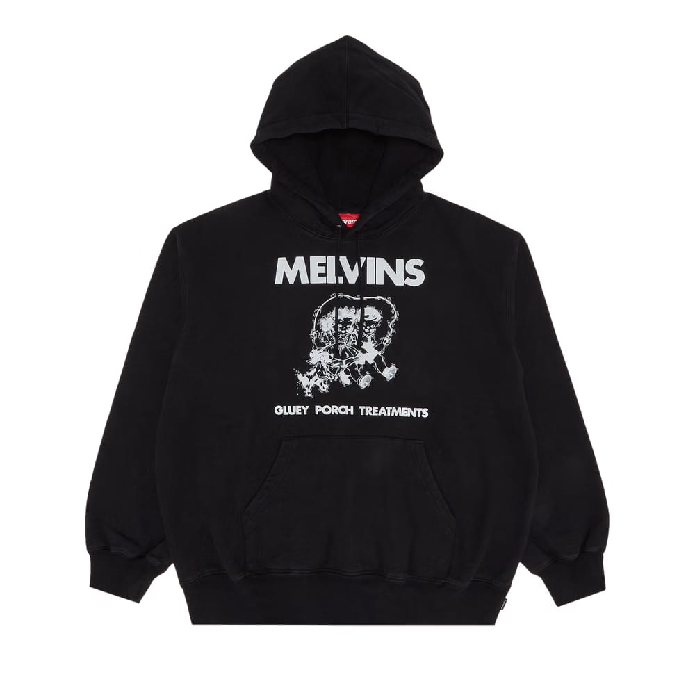 Supreme x Melvins Hoodie Black