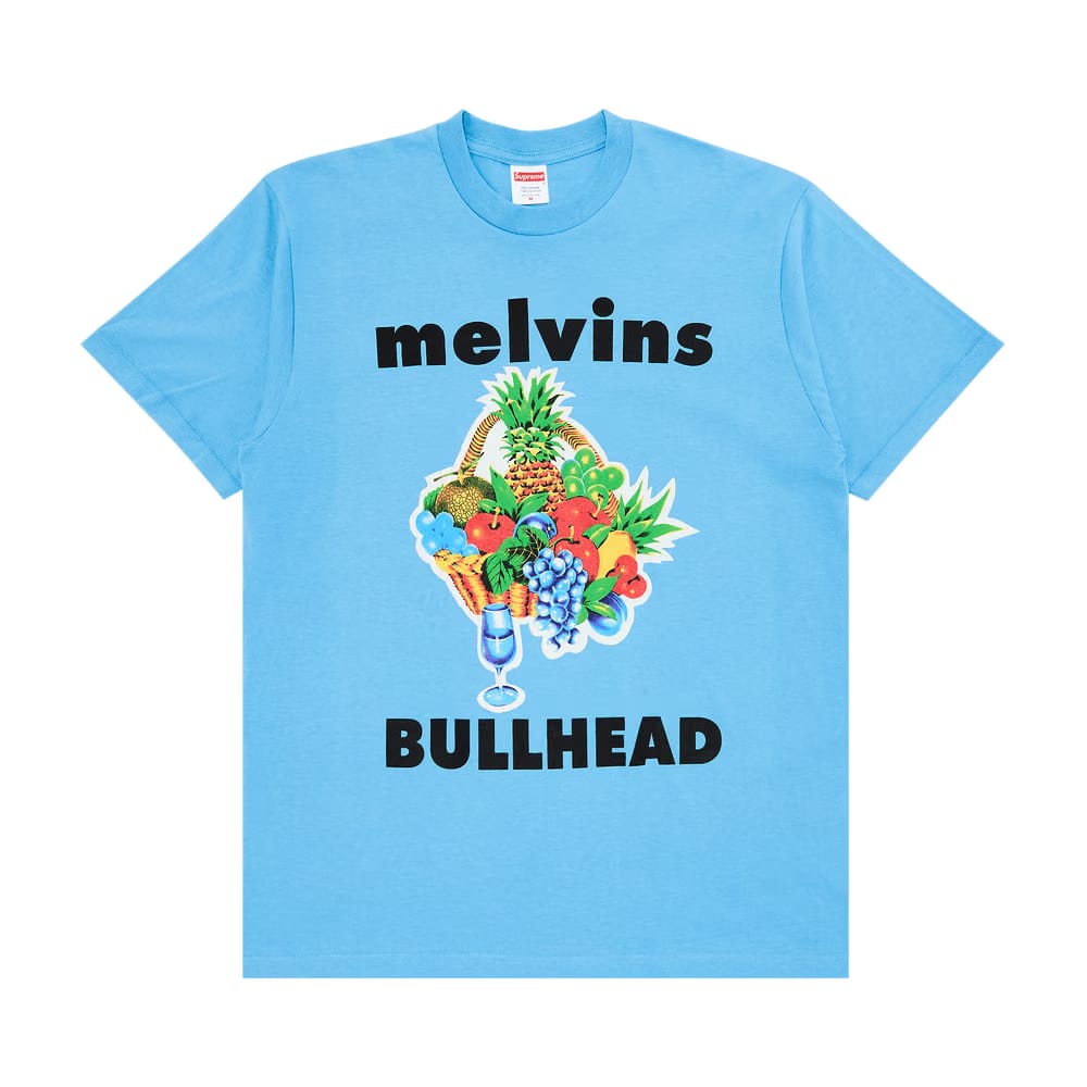 Supreme x Melvins Bullhead T-Shirt Bright Blue