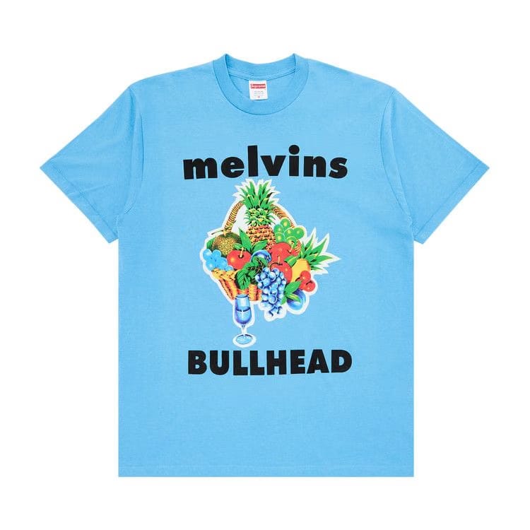 Supreme x Melvins Bullhead T-Shirt Bright Blue