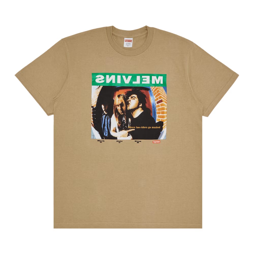 Supreme x Melvins Prick T-Shirt Khaki