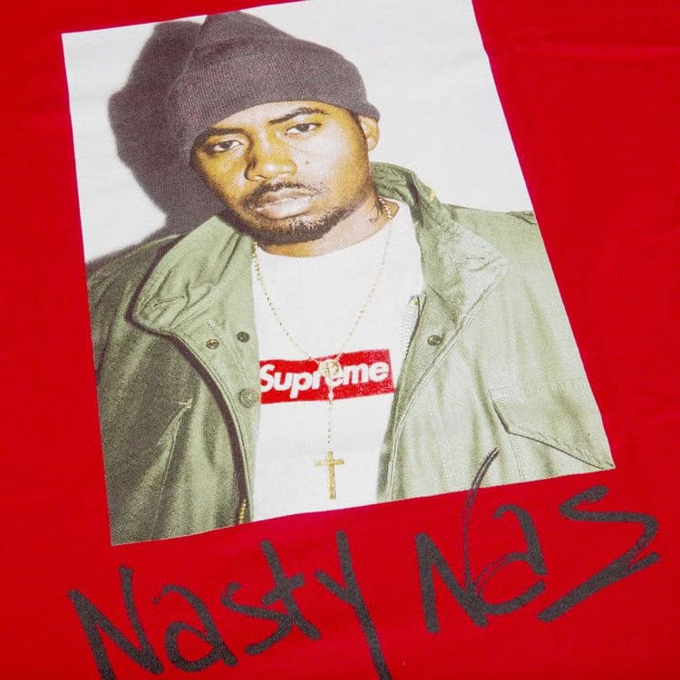 Supreme Nas T-Shirt Brown