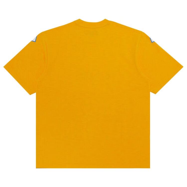 Supreme Overprint Knowledge Shorts-Sleeve Top Gold