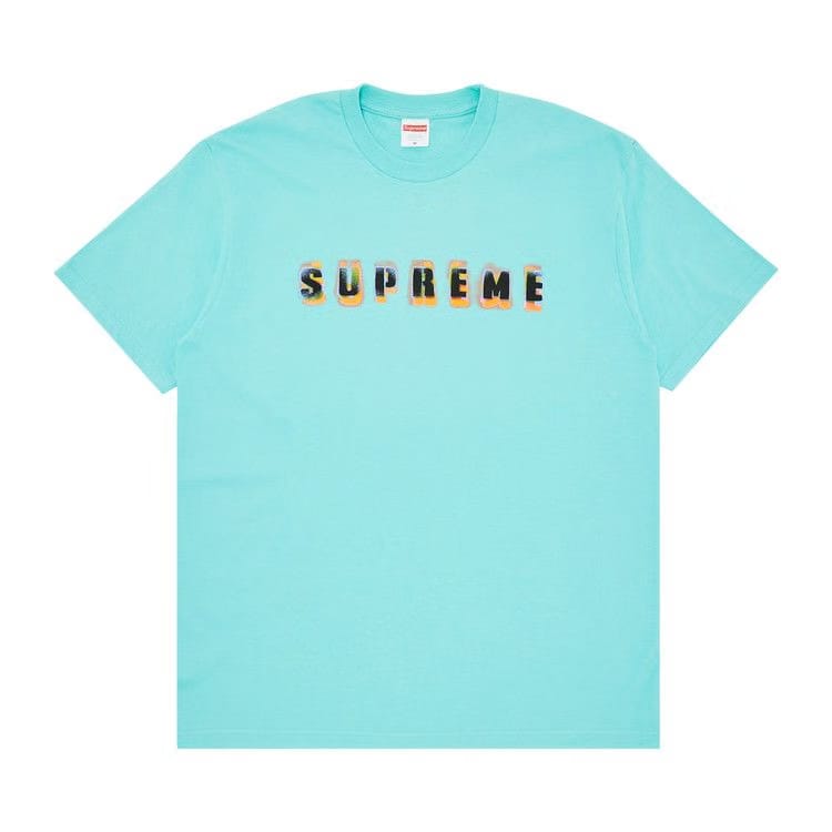 Supreme Stencil T-Shirt Teal