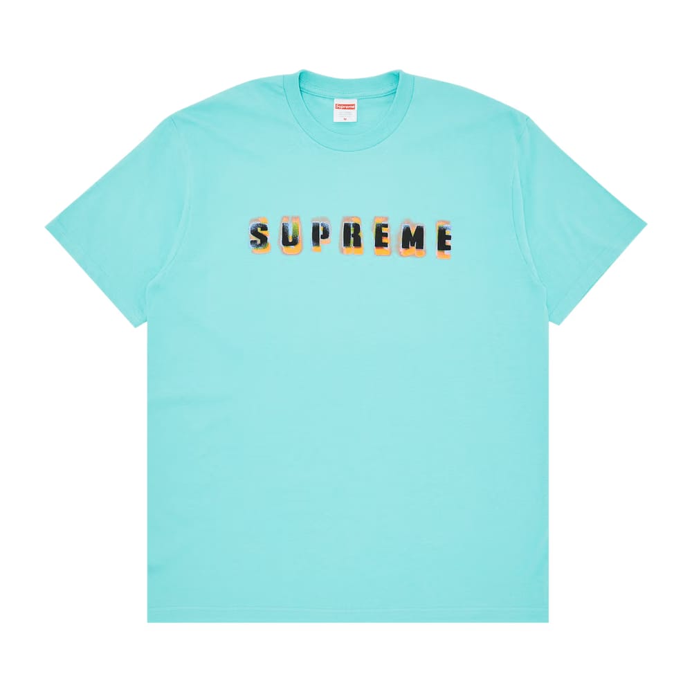 Supreme Stencil T-Shirt Teal