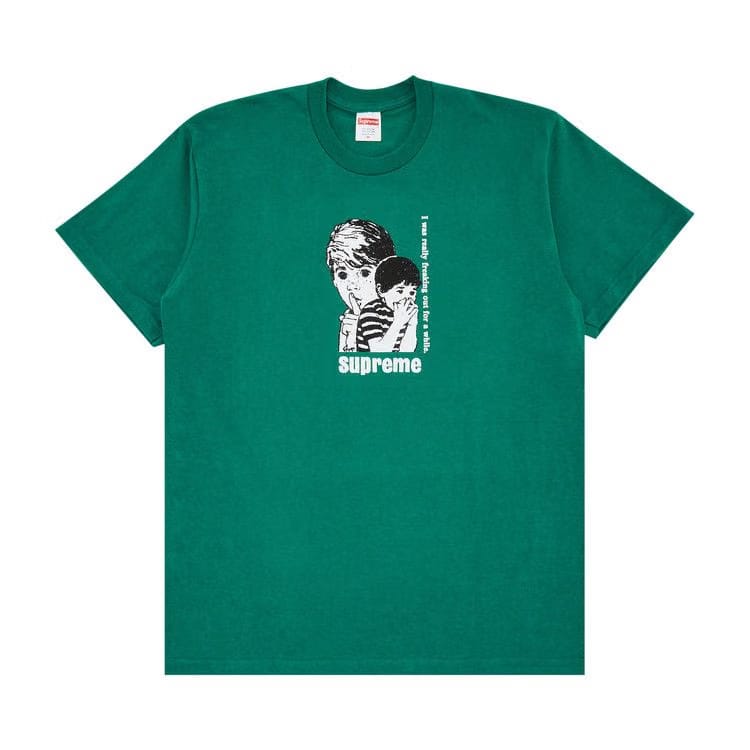 Supreme Freaking Out T-Shirt Light Pine