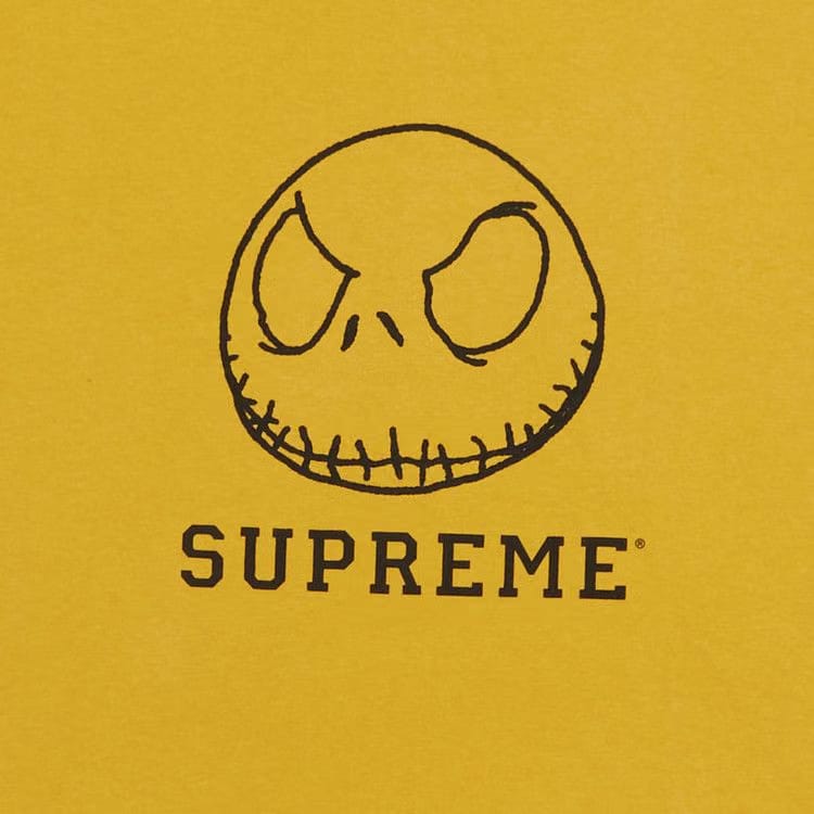 Supreme Skeleton T-Shirt Mustard