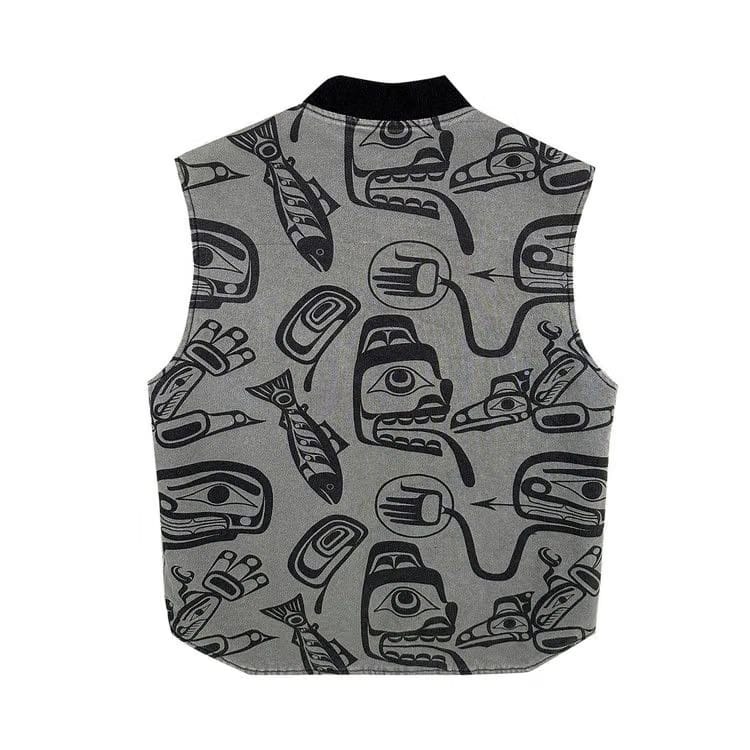 Supreme Haida Work Vest Grey