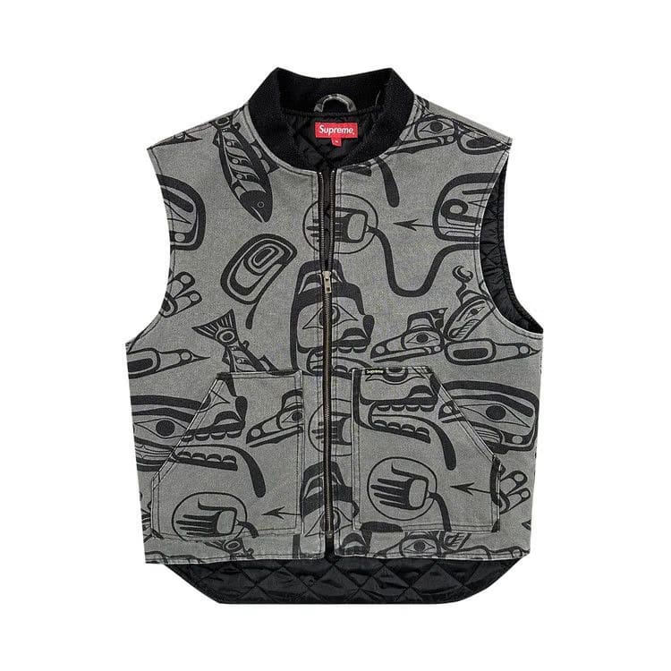 Supreme Haida Work Vest Grey
