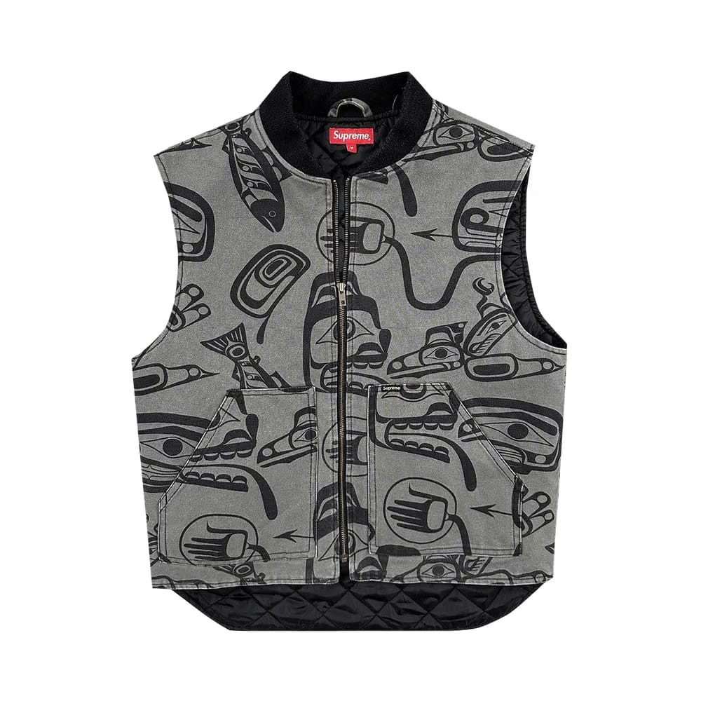 Supreme Haida Work Vest Grey