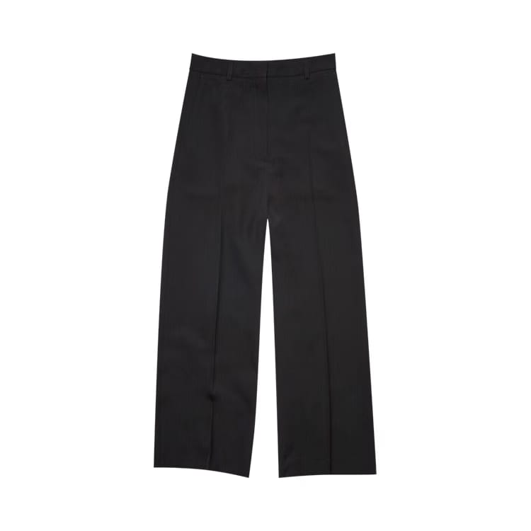 Acne Studios Wool Blend Pants Black