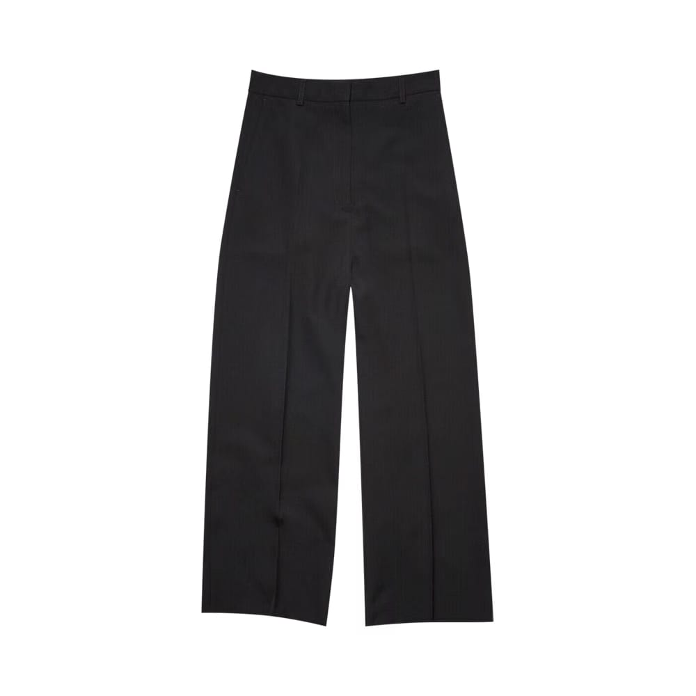 Acne Studios Wool Blend Pants Black