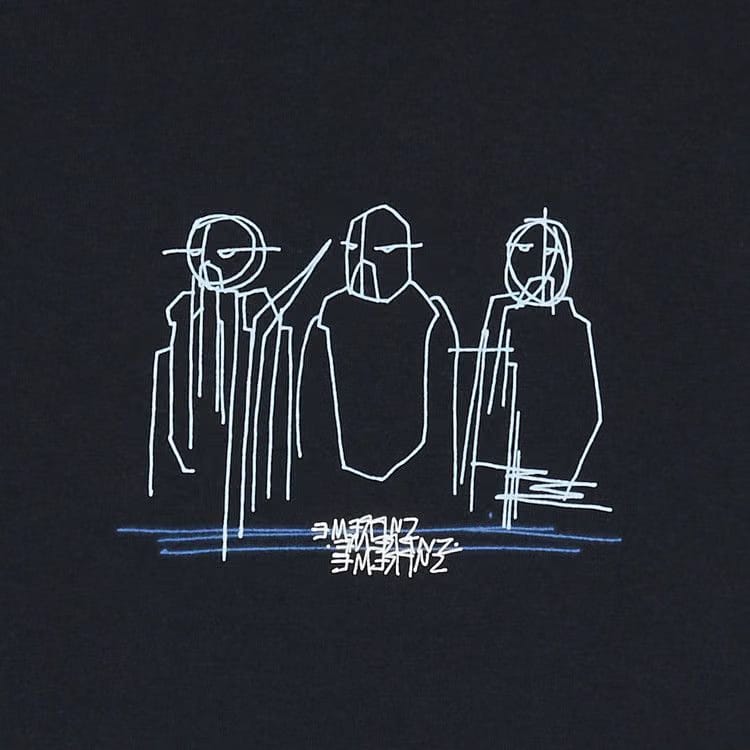 Supreme Three Kings T-Shirt Navy