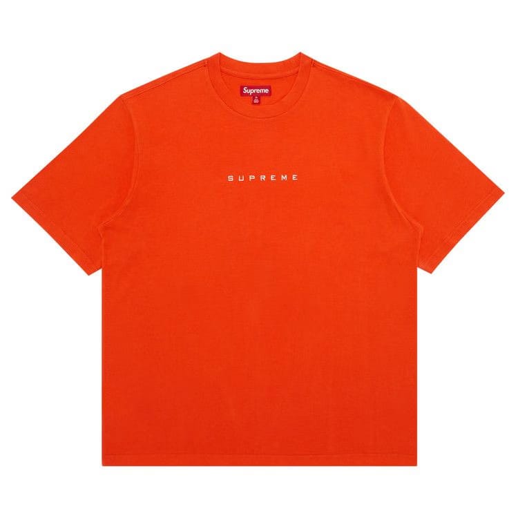 Supreme University Shorts-Sleeve Top Orange
