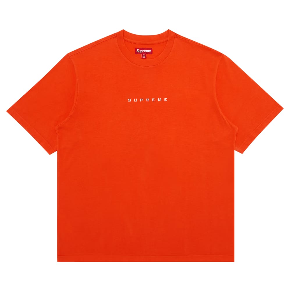 Supreme University Shorts-Sleeve Top Orange