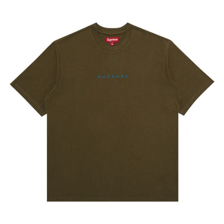 Supreme University Shorts-Sleeve Top Olive