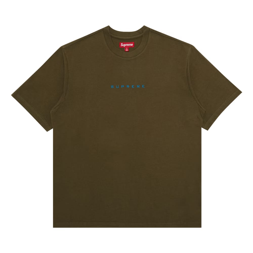 Supreme University Shorts-Sleeve Top Olive