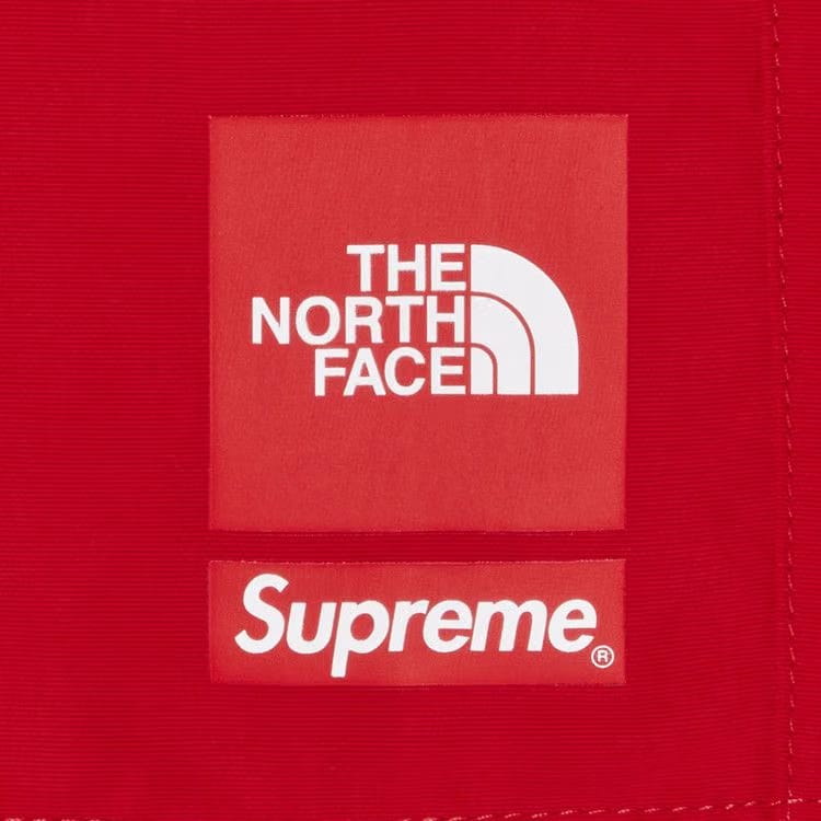 Supreme x The North Face Nylon Shorts Red
