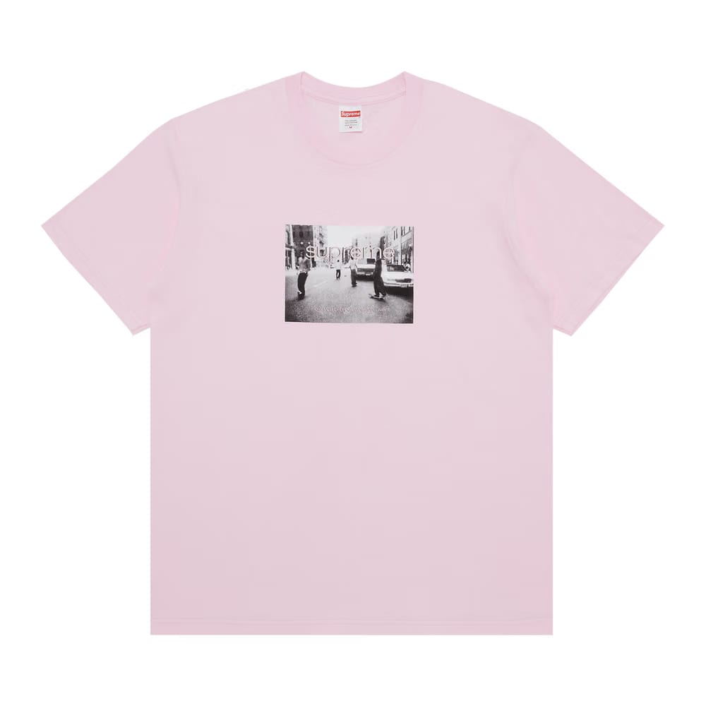 Supreme Crew 96 T-Shirt Light Pink